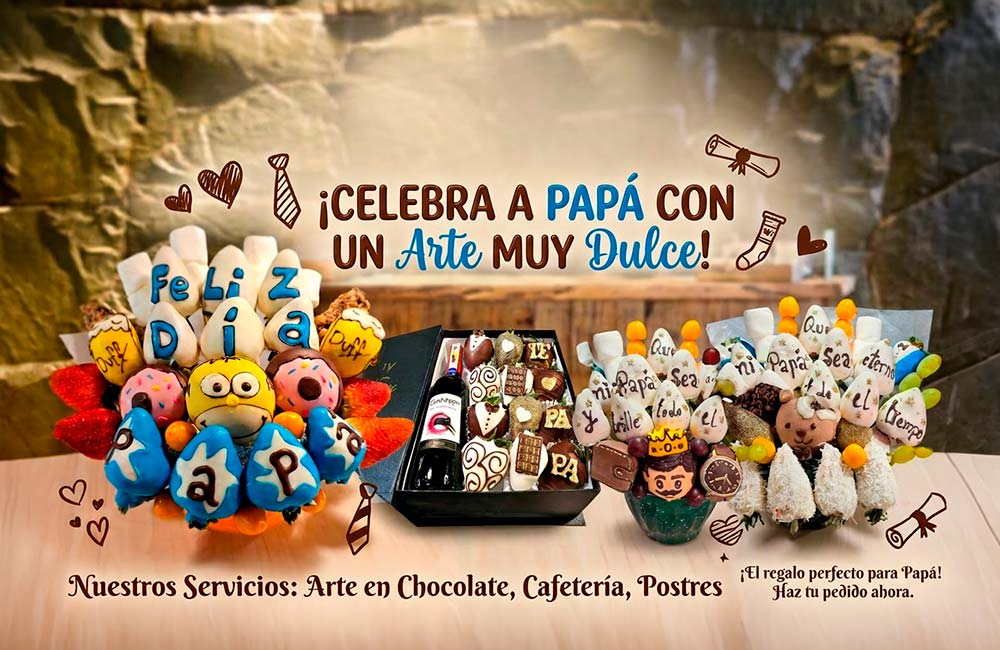 arreglos frutales para papá