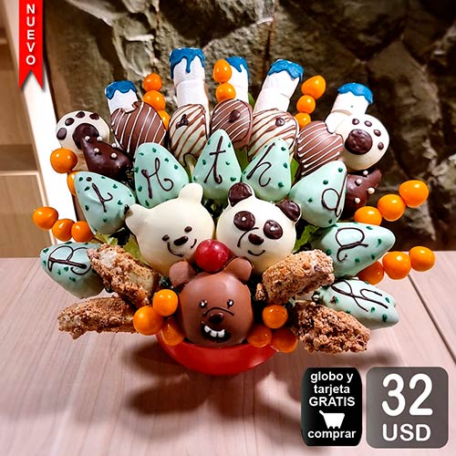 arreglo frutal barebears