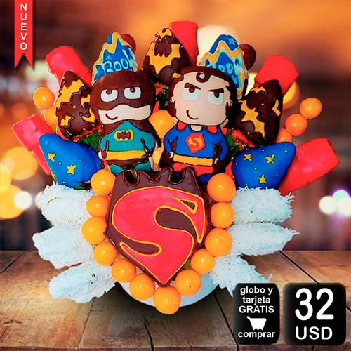 arreglo frutal Batman vs Superman 2019