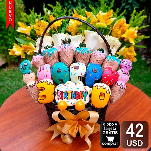 arreglo frutal big cone