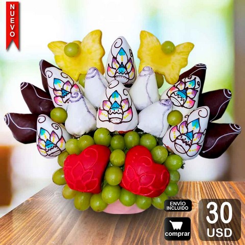 arreglo frutal Bonum personalizado para cualquier ocasion