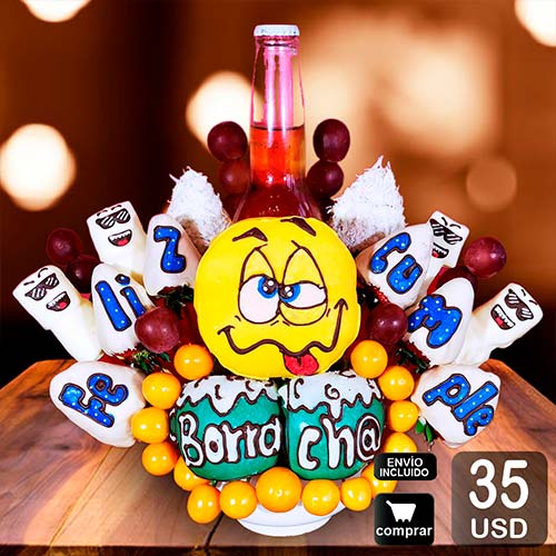 arreglo frutal borracho 2019