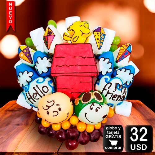 arreglo frutal Charlie personalizado para cualquier ocasion