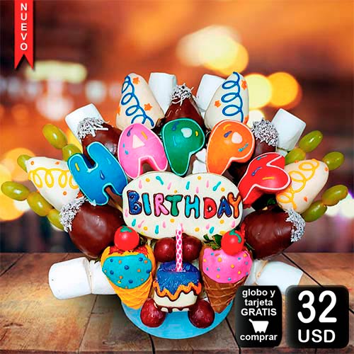 arreglo frutal Cone 2019