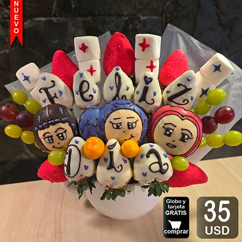 arreglo frutal dia del niño