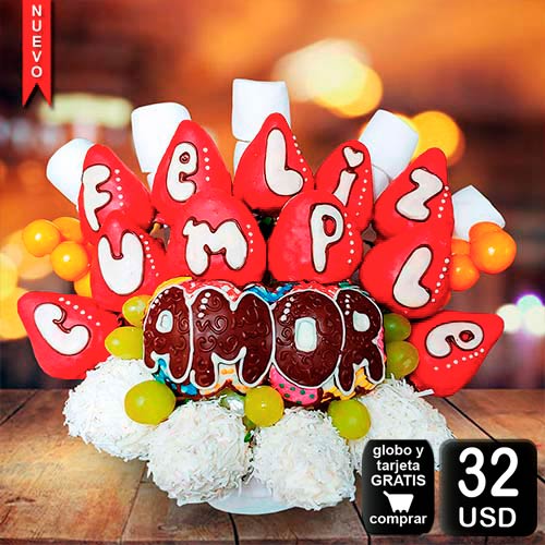 arreglo frutal domed 2019