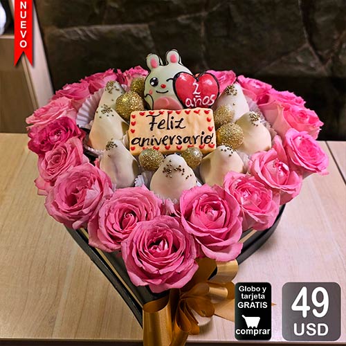 arreglo frutal festiversario