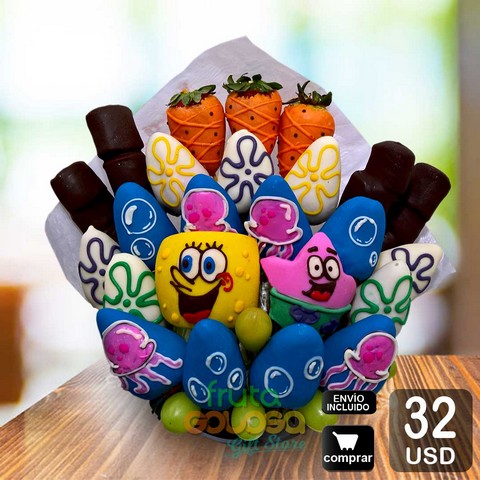 arreglo frutal Fondo de Bikini personalizado para cualquier ocasion