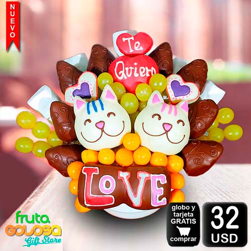 arreglo frutal Mininos