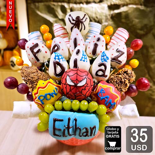 arreglo frutal spider