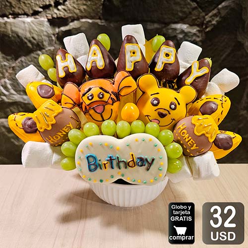 arreglo frutal tigger